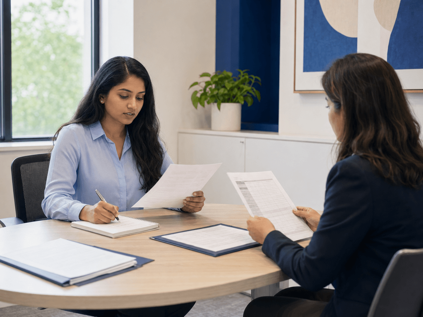 TeamZoro support and operations candidate reviewing an interview scenario